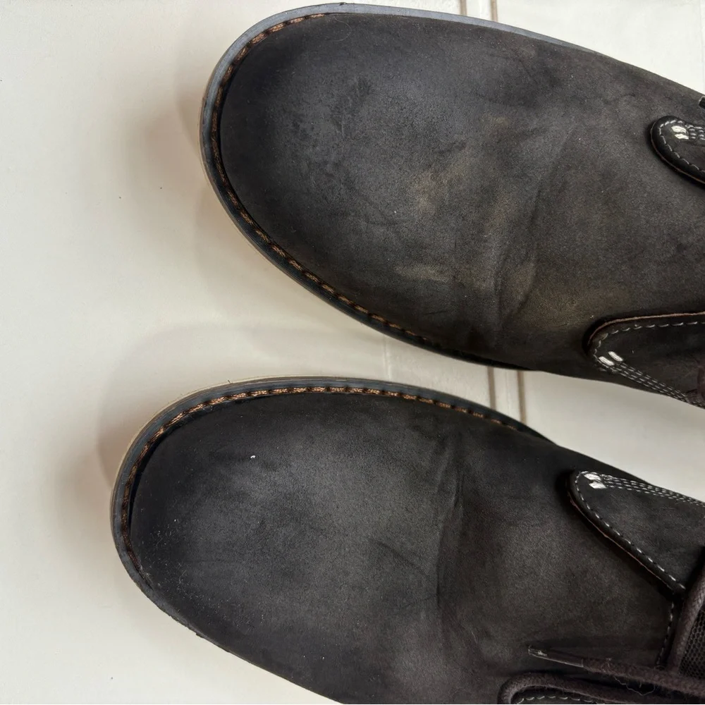 Kenneth Cole Reaction Men’s‎ Casino Chukka Boots Dark Gray Size 11